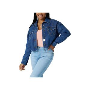 Women's Cropped Denim Jacket